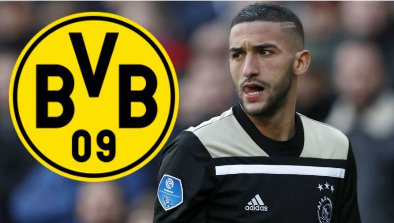 Hakim Ziyech has been targeted by many clubs recently - will Dortmund get him?