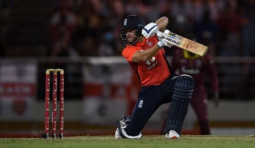 Jonny Bairstow's career best T20I score of 68 helps England to a 6 wicket win against West Indies