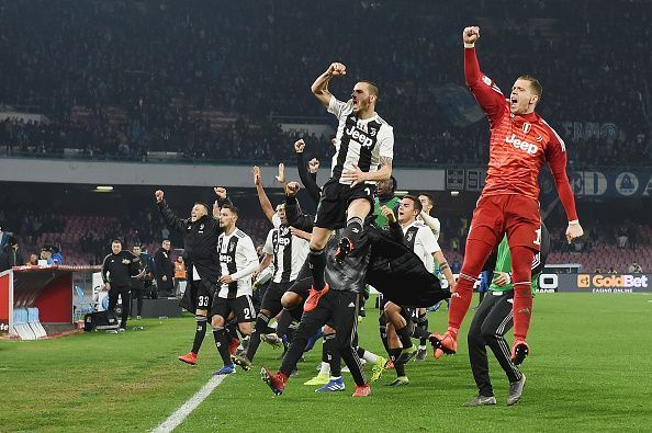 Juventus moved a step closer to the Serie A title