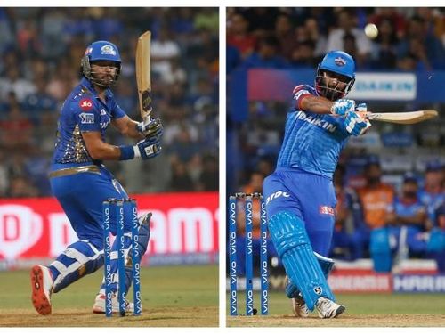 Yuvraj Singh (L) and Rishabh Pant (R)