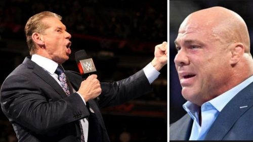 Kurt Angle not happy?