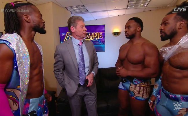 Vince McMahon and The New Day