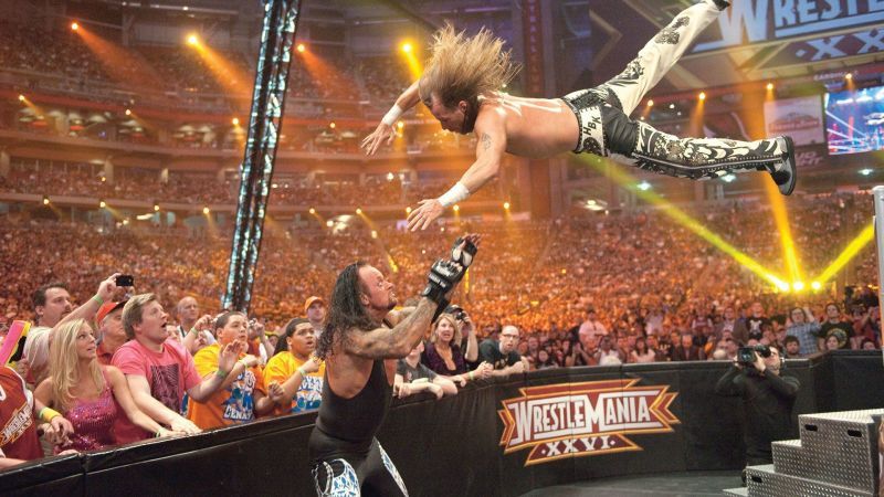 WrestleMania 26 featured a number of interesting confrontations. Enter caption