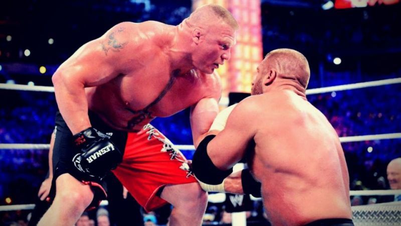 Roman Reigns was a teenager when Brock Lesnar last wrestled on WWE RAW.