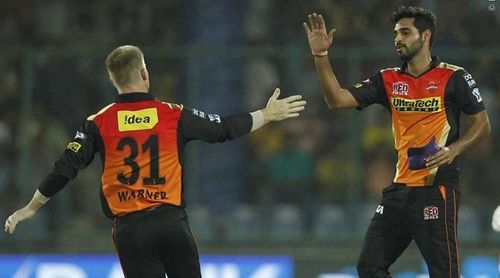 Image result for warner bhuvneshwar srh