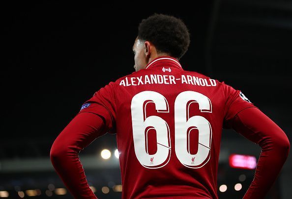 Trent Alexander-Arnold of Liverpool