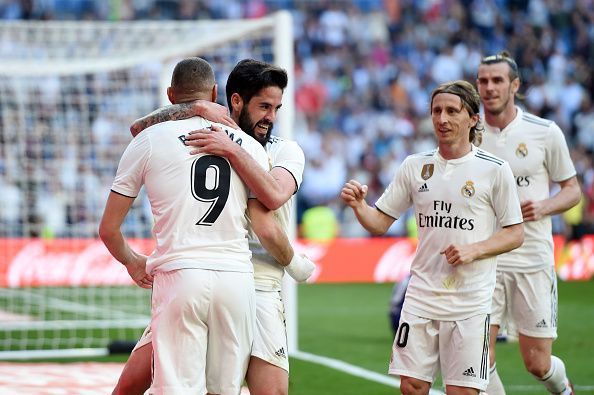 Real Madrid will be looking to secure Champions League football next season with victories in their remaining fixtures
