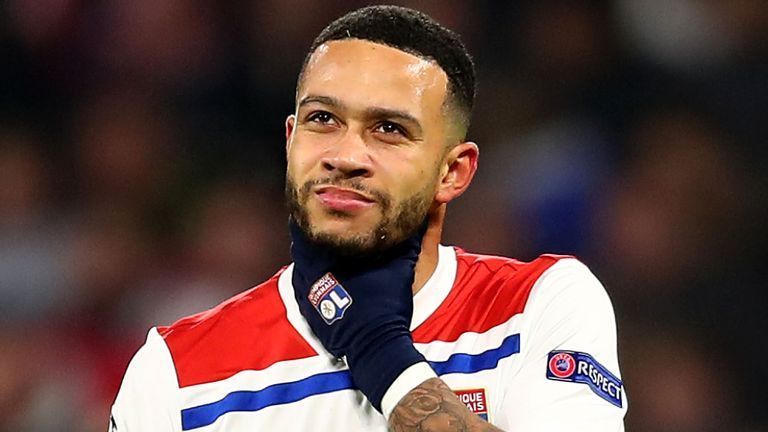 Lyon&#039;s Depay has been on fire this season