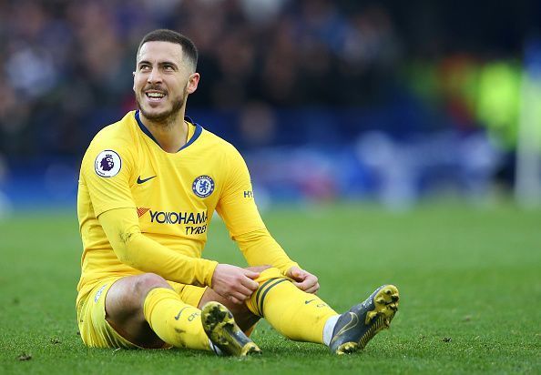 Hazard is Chelsea&#039;s top scorer this season