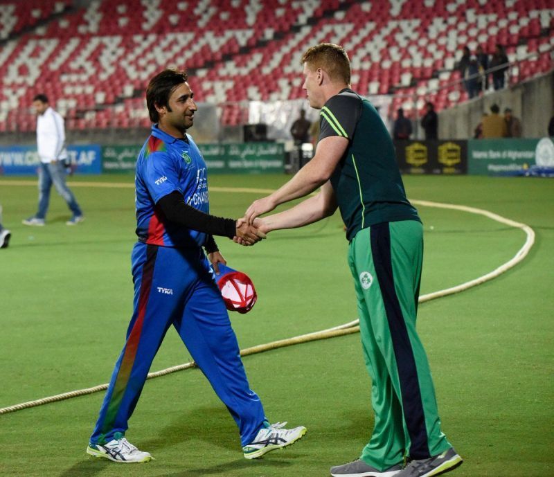 Asghar Afghan has led his side tremendously well against a strong Irish team