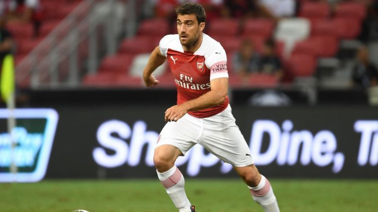 Sokratis was a rock at the back