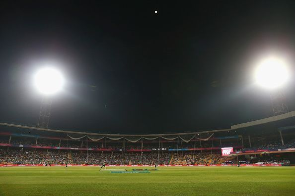 &Acirc;&nbsp;Chinnaswamy stadium is one of the most prominent stadiums in India