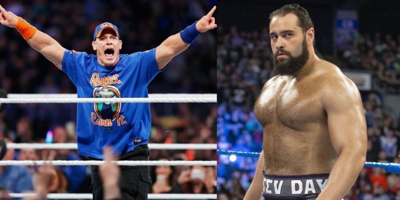 John Cena and Rusev were in an epic battle for the WWE United States Title