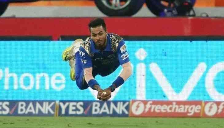 Hardik Pandya&#039;s catch against DD was one of the best in the season