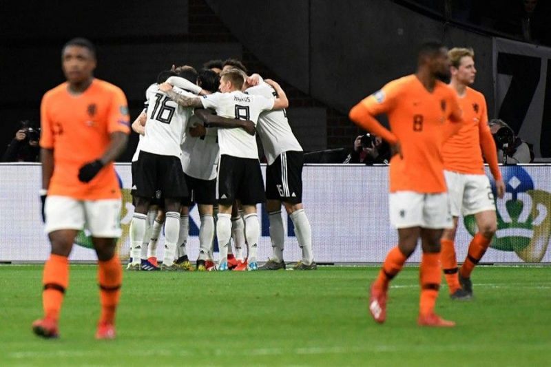 Germany has made a huge statement by reigning supreme against the Netherlands at the Johan Cruyff Arena.