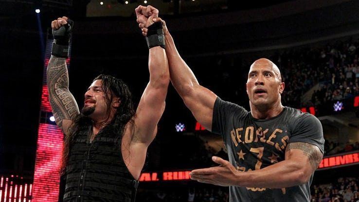 Roman Reigns and The Rock