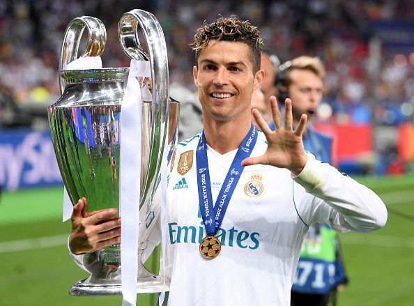 Ronaldo is a five-time winner of the UCL
