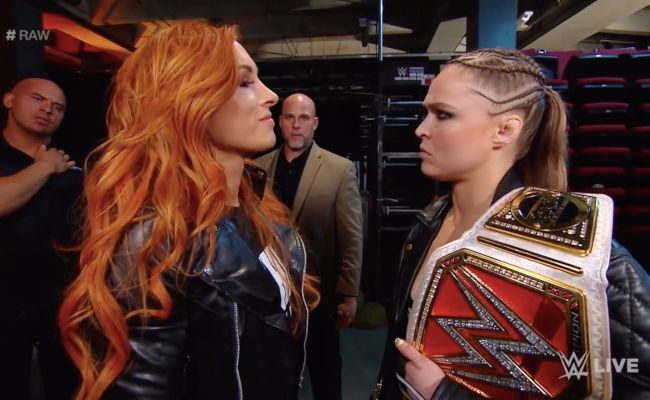 Ronda Rousey wants Becky Lynch to be part of the WrestleMania main event