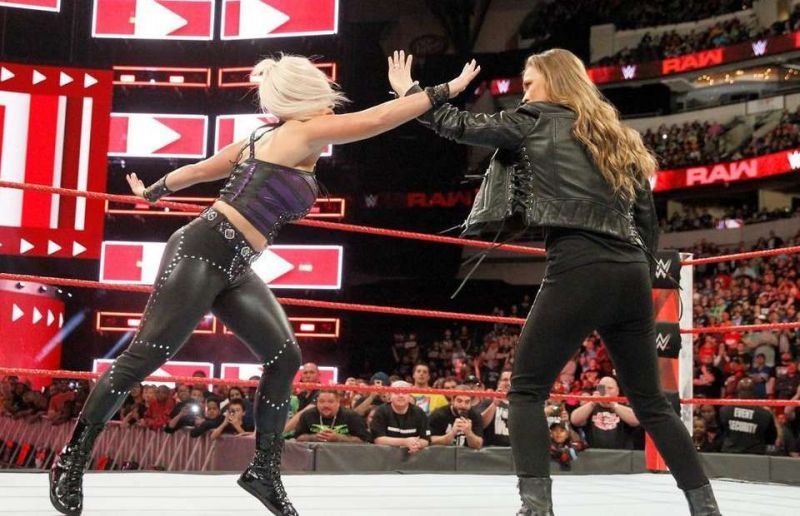 Ronda Rousey has squashed half of Raw's women's roster