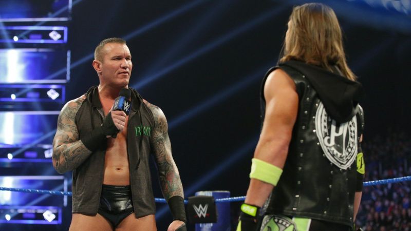 Randy Orton and AJ Styles face off on SmackDown.