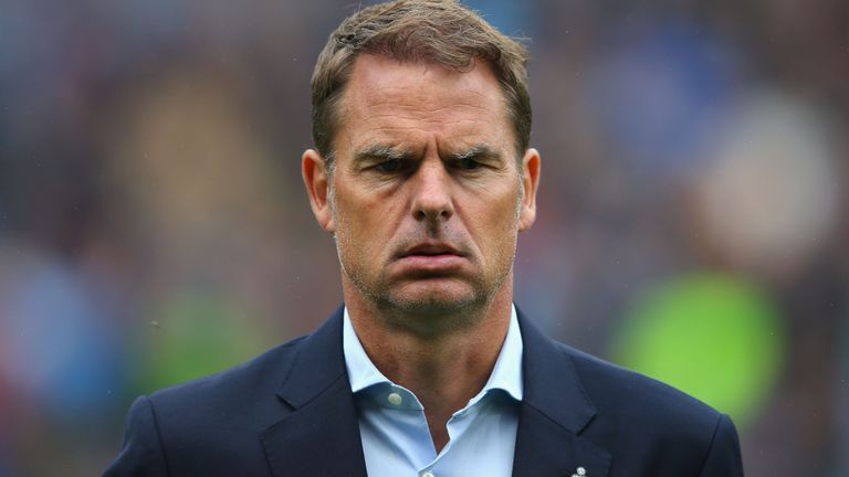 De Boer&#039;s Crystal Palace team failed to score a single league goals under his guidance.