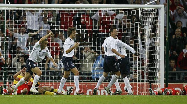 England's last match against the Czechs came in 2008