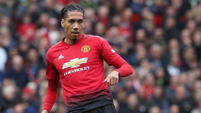 Chris Smalling will come up against Lionel Messi in the Champions League