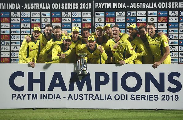 Australia defeats India and wins the series