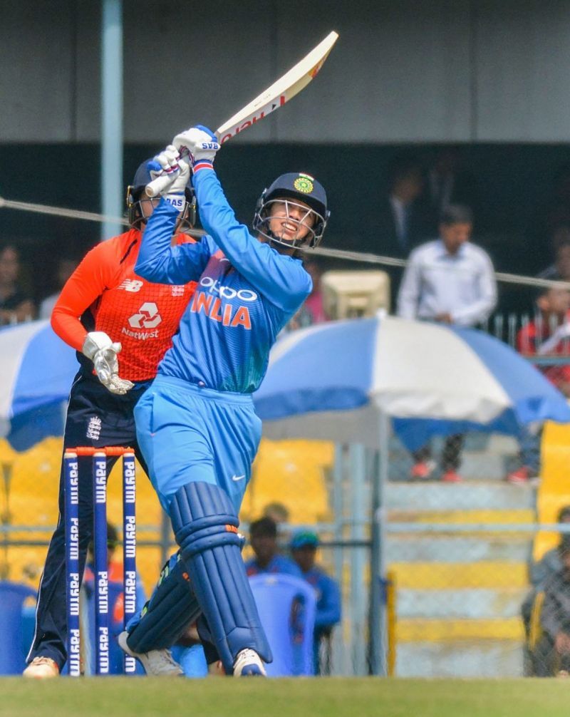 Smriti Mandhana&Atilde;&cent;&Acirc;&Acirc;s wicket was important for England as the opener had powered India to 24 for no loss in 2.3 overs.