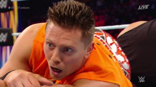 The Miz had a shocking start to Fastlane