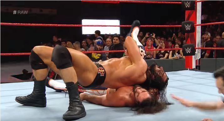 Drew McIntyre has been running through his competition on RAW.