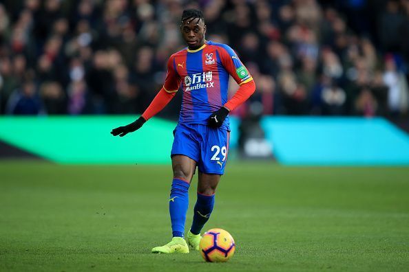 The right-back in action against Fulham FC - Premier League