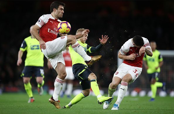 Arsenal FC v Huddersfield Town - Premier League