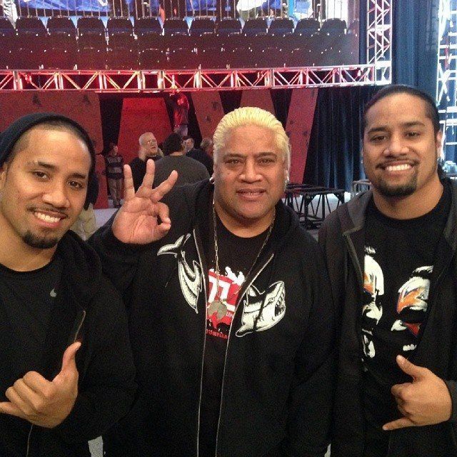 the usos with their father rikishi