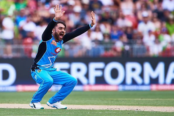 Rashid Khan has 38 wickets from 31 IPL matches
