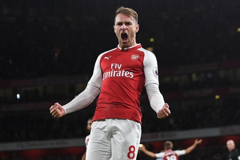 Ramsey opened the scoring for Arsenal