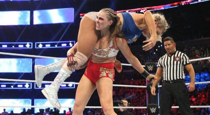 Rousey vs. Flair needs a definitive one-on-one winner