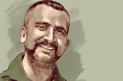 Virat Kohli shared this beautiful painting of AbhinandanÂ 