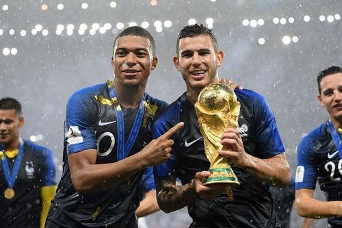 Bayern's new club record signing, winner of the 2018 World Cup; Lucas Hernandez.