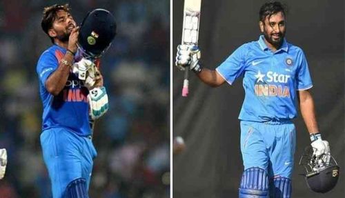 Rishabh Pant and Ambati Rayudu