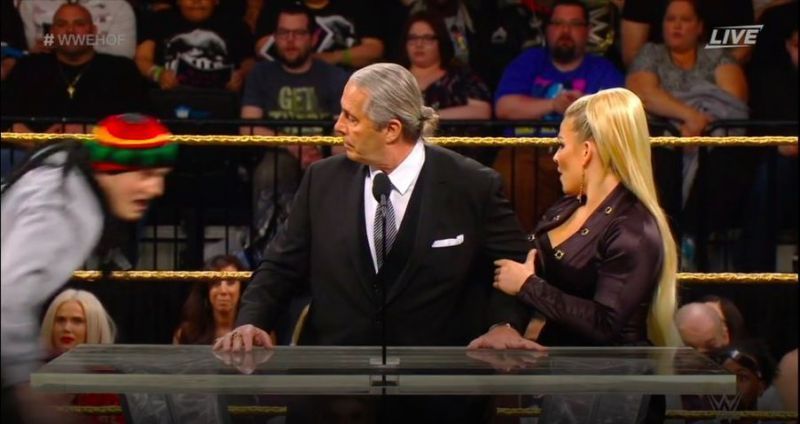 Bret Hart and Natalya got a nasty surprise