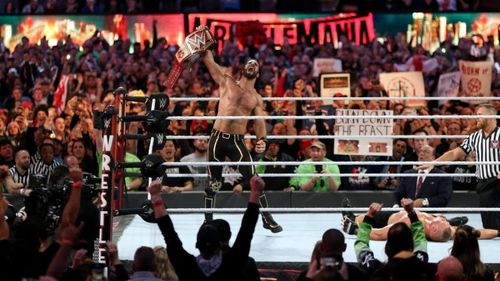 Why did WWE decide to start proceedings with the Universal Championship match?