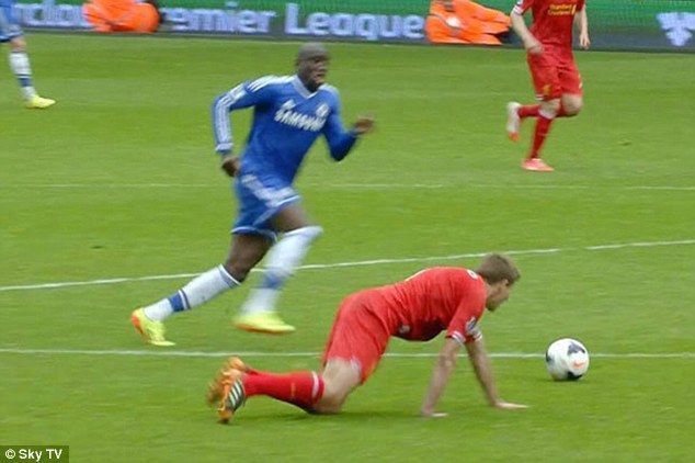 Steven Gerrard&#039;s slip was the stuff of nightmares for Liverpool fans.