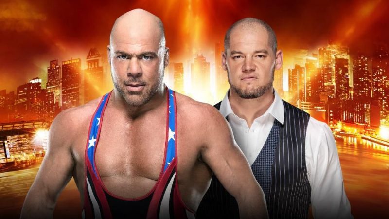 WWE Hall of Famer Kurt Angle vs Baron Corbin