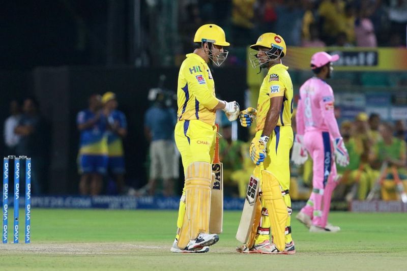 MS Dhoni and Rayudu helped CSK register a memorable 4 wicket win [Image: BCCI/IPLT20.com]