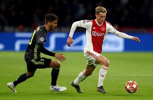 &lt;p&gt;Ajax starlet Frenkie De Jong put up a spectacular display against Juventus in the Champions League