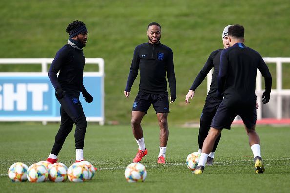 England Training Session