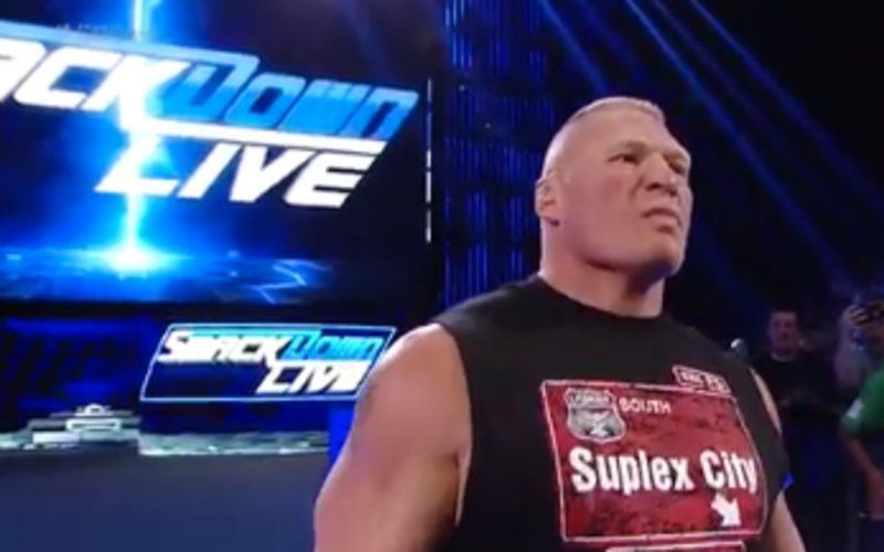 Could Brock Lesnar finally return to the blue brand again?