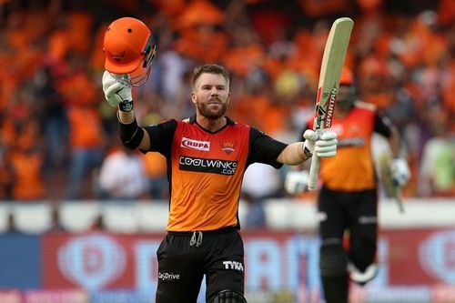 David Warner, leading batsman.Â (Image courtesy: BCCI/iplt20.com)