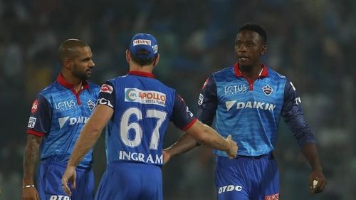 The Delhi Capitals players (picture courtesy: BCCI/iplt20.com)